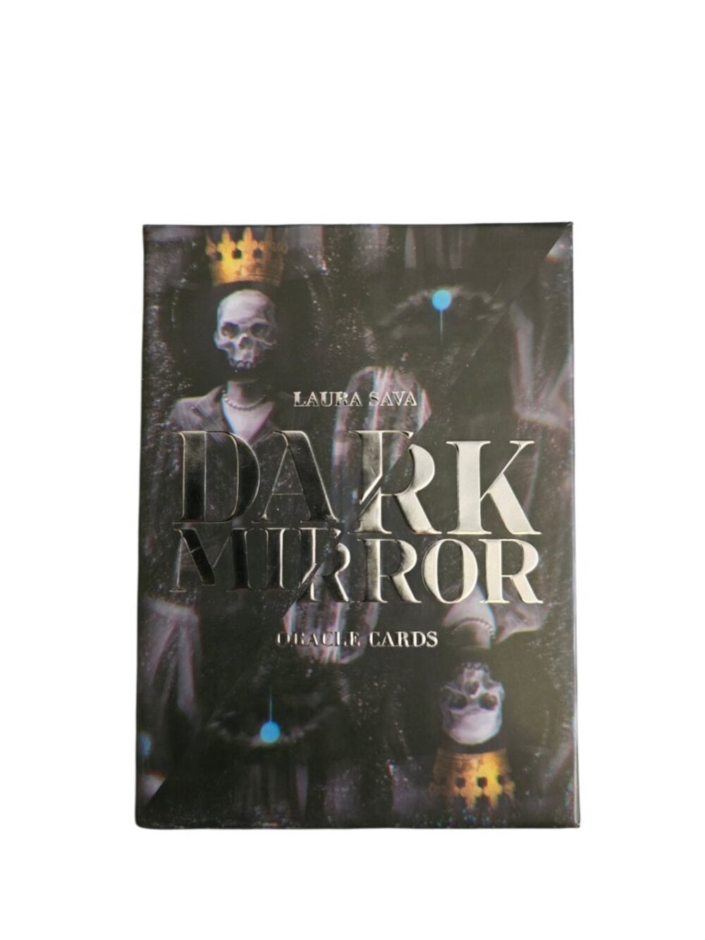 Dark Mirror Oracle Cards Laura Sava Complete Deck Guidebook Opened Unused Gothic